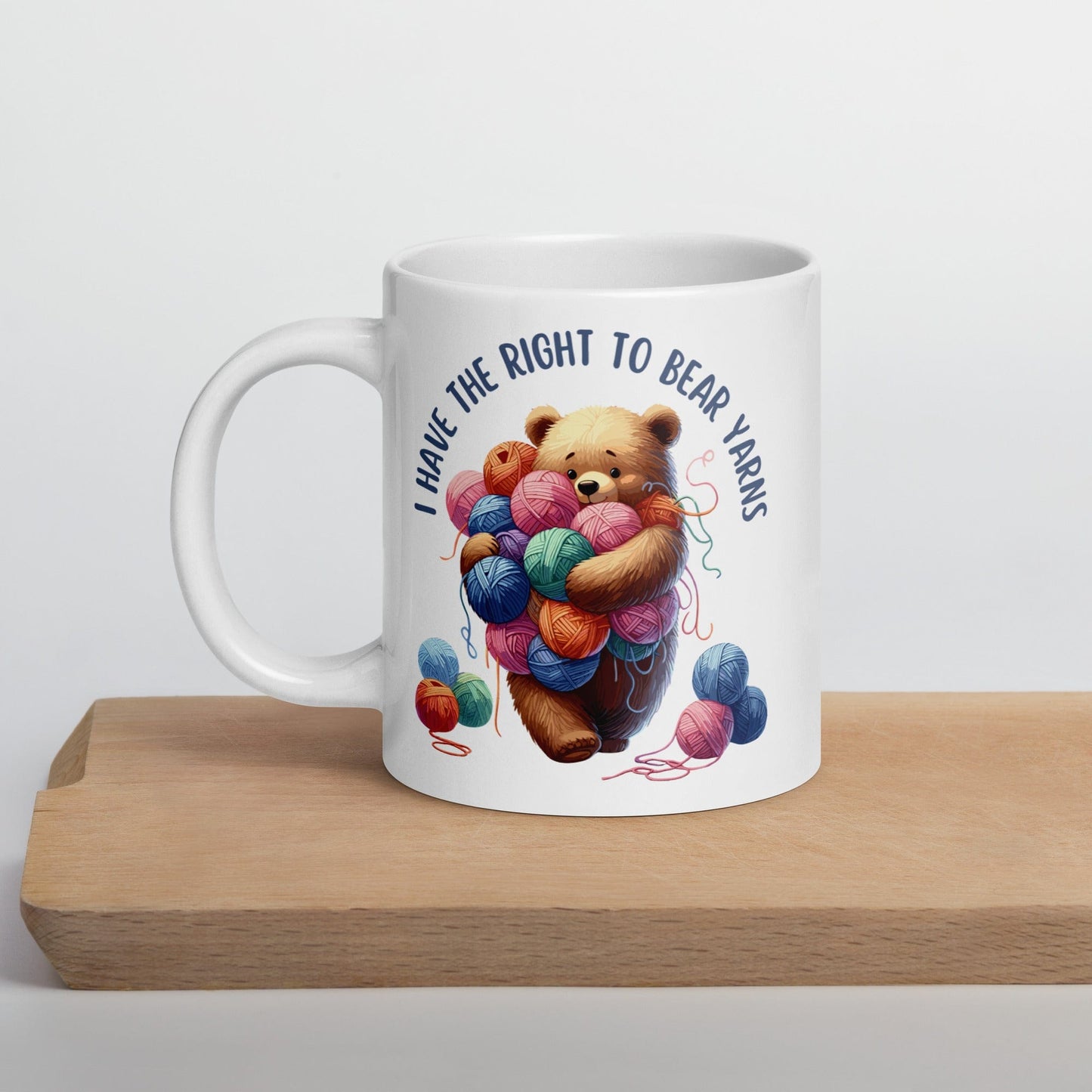 Right to Bear Yarns Mug 20 oz