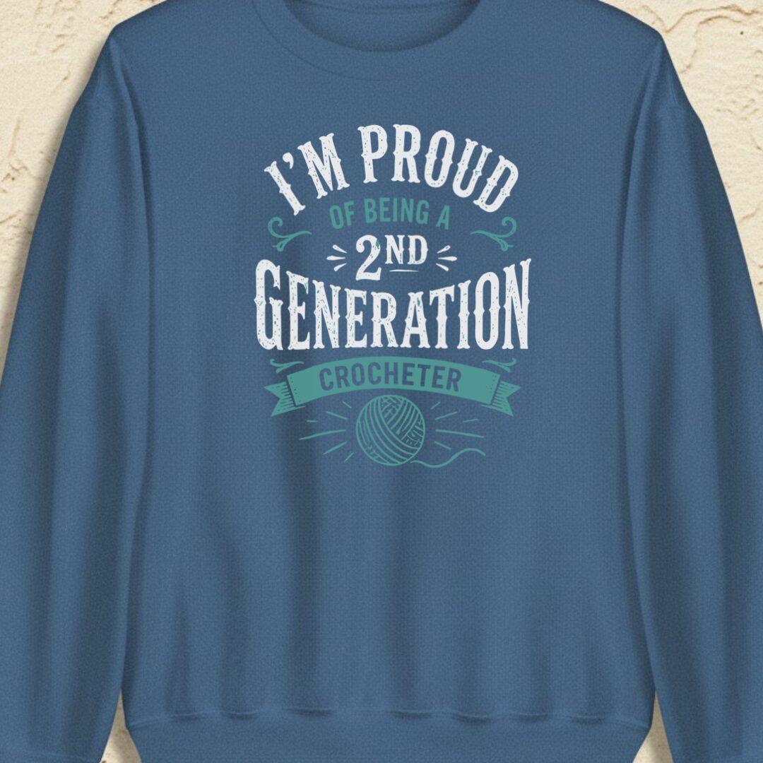 2nd Gen Crocheter Indigo Blue Sweatshirt.jpg