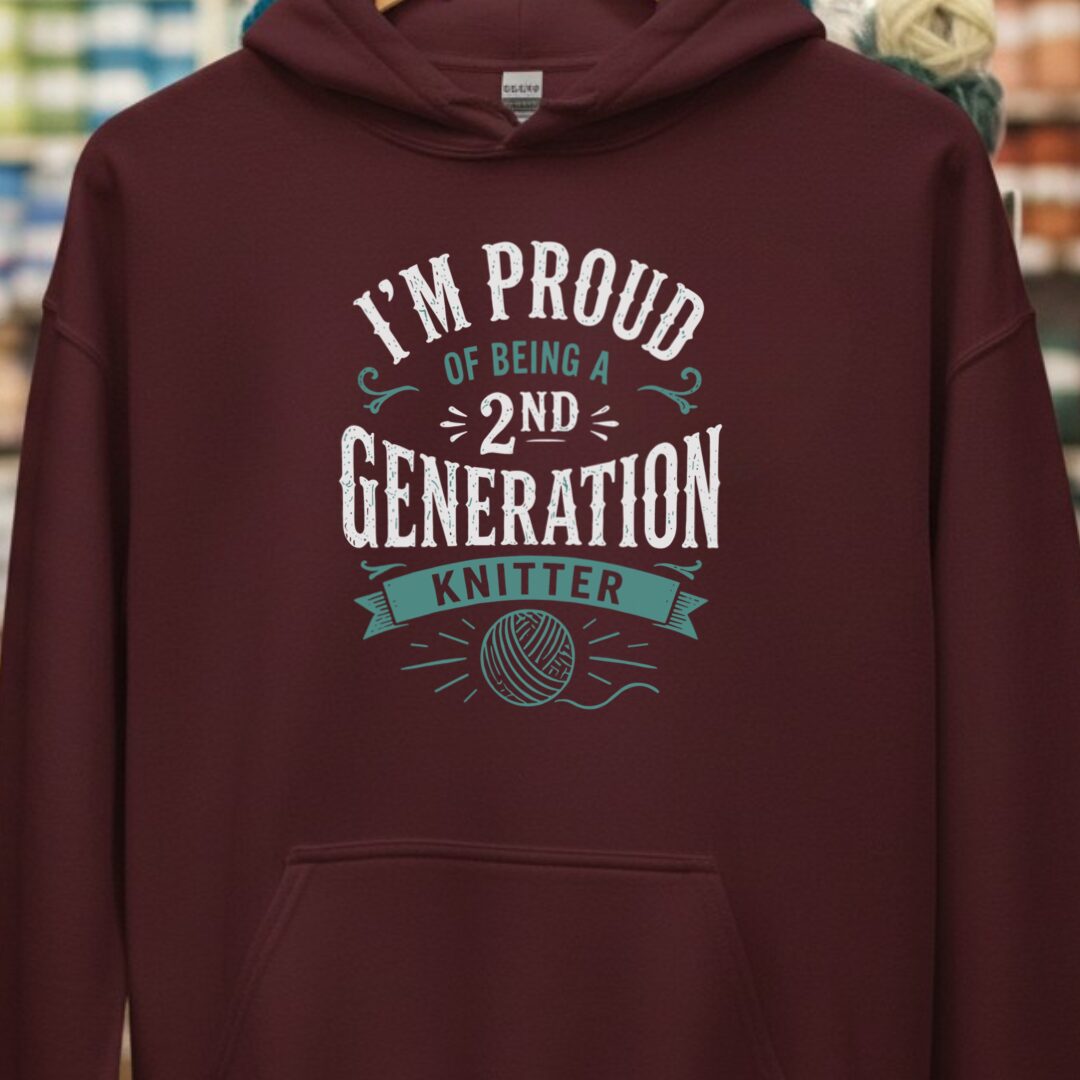 2nd Gen Knitter Maroon Hoodie.jpg