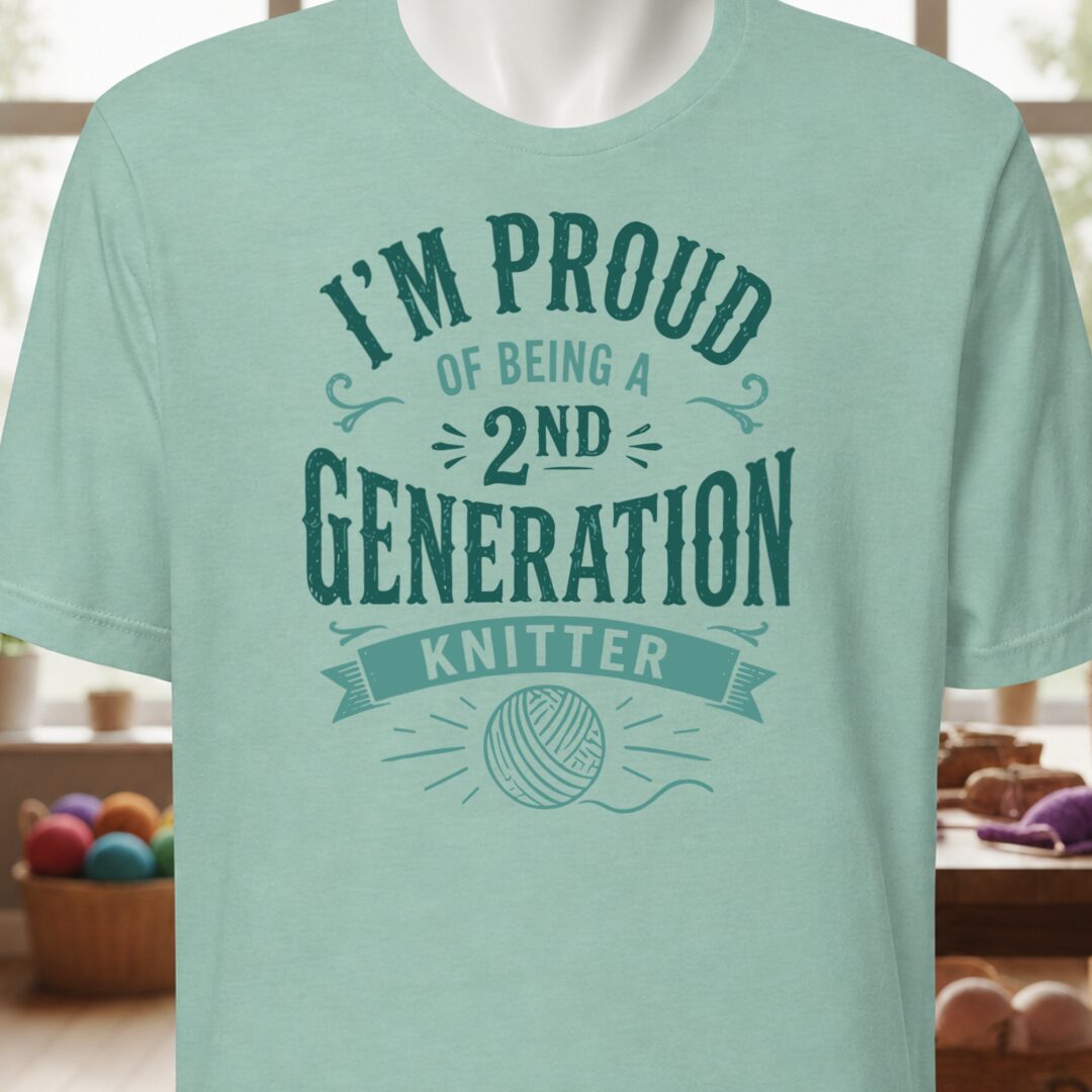 2nd Gen Knitter T-Shirt Sea Breeze t-shirt