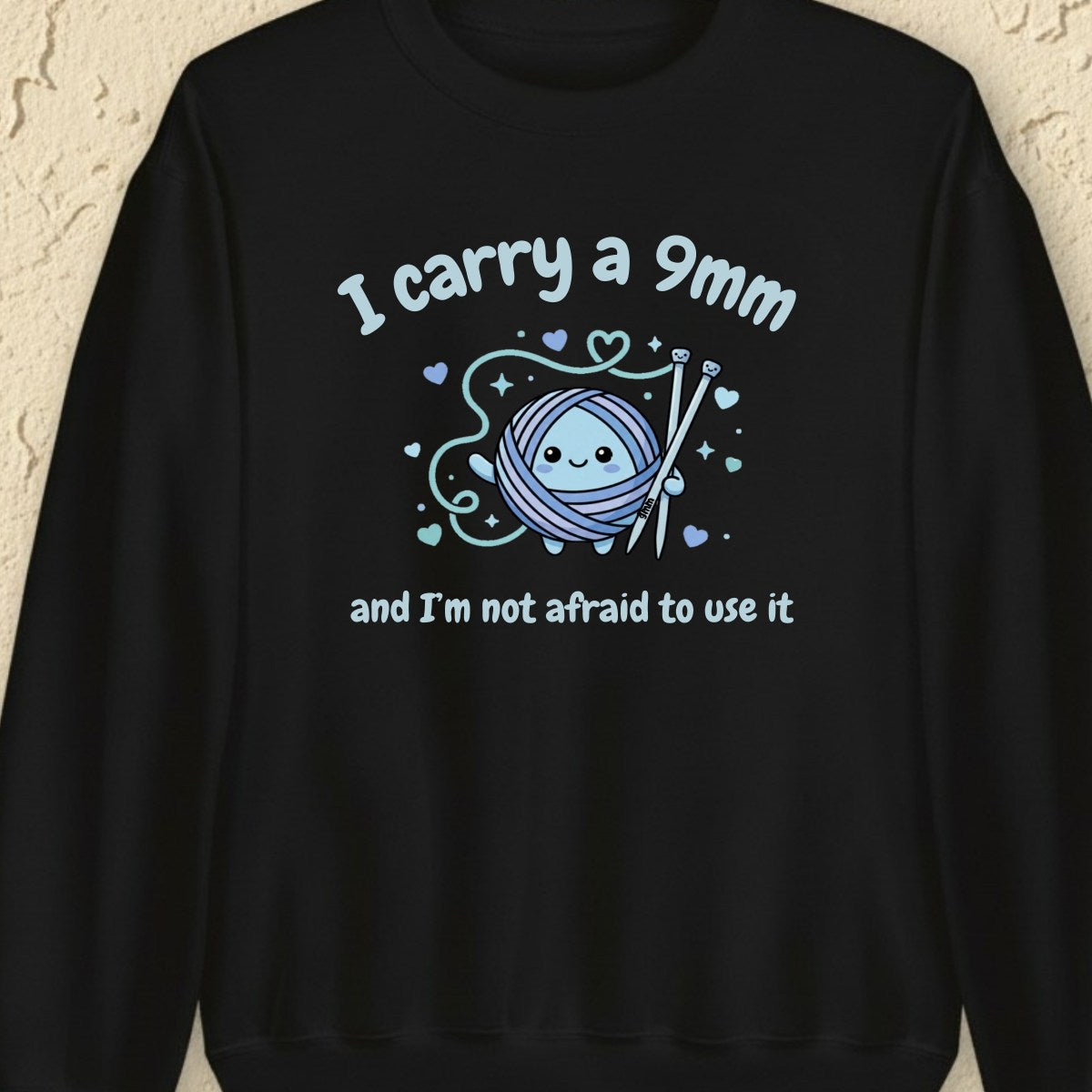 9mm Knitter Black Sweatshirt.jpg