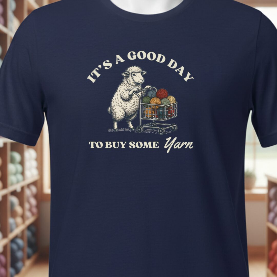 A Good Day T-Shirt Navy t-shirt