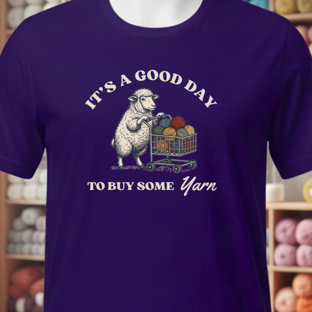 A Good Day T-Shirt Purple t-shirt