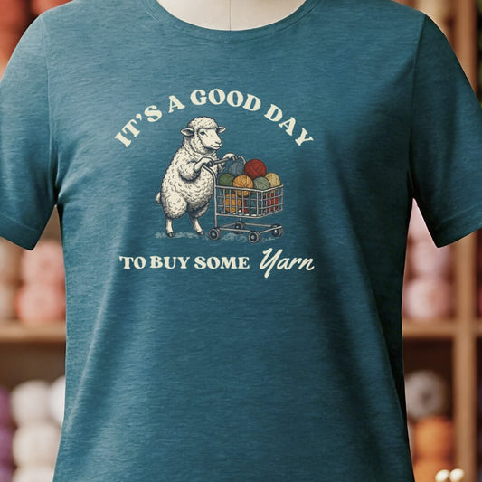 A Good Day T-Shirt Teal Blue t-shirt
