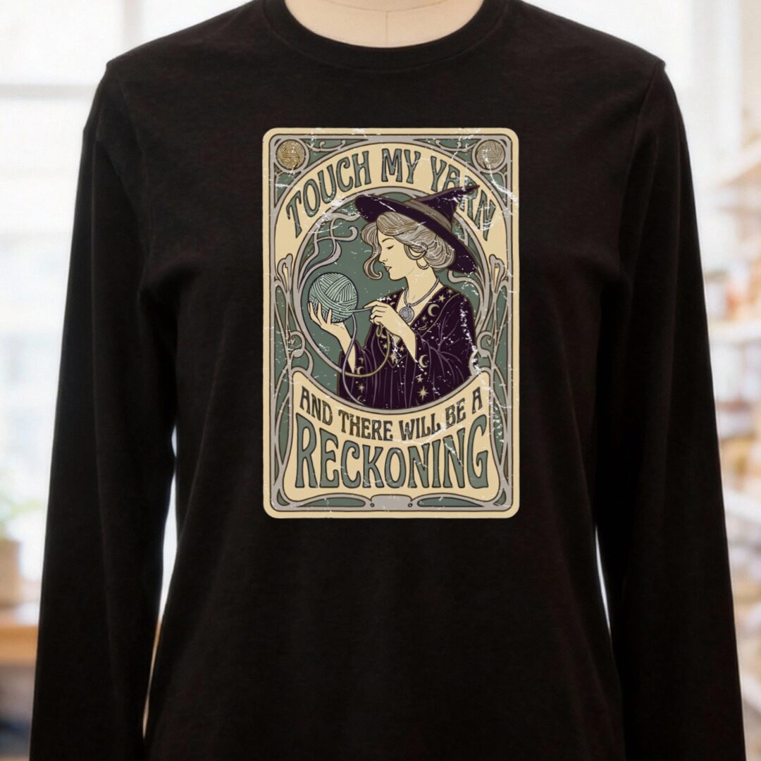 A Reckoning Long Sleeve Tee Black t-shirt