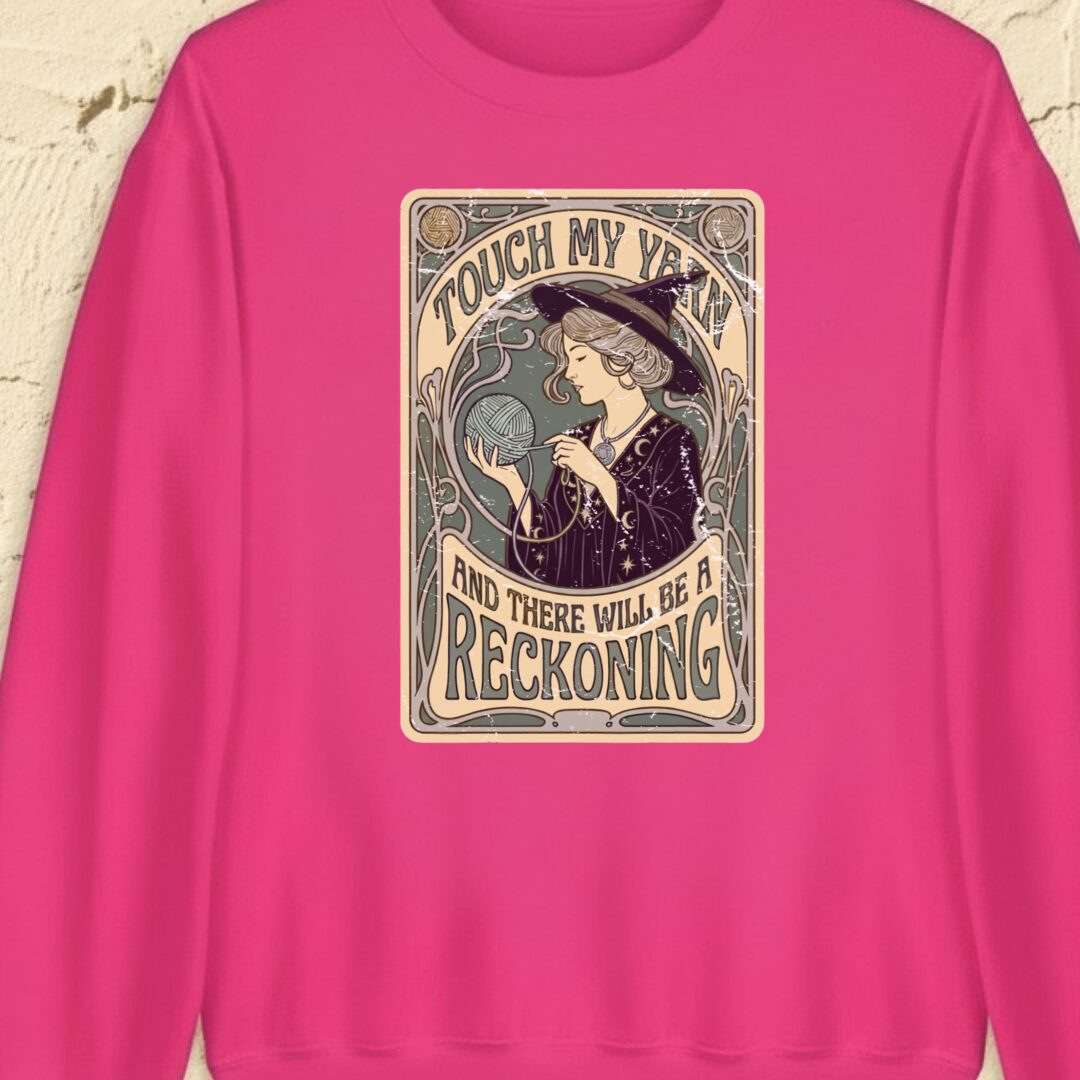 A Reckoning Bright Pink Sweatshirt.jpg