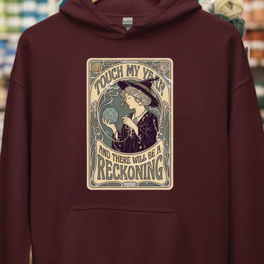 A Reckoning Maroon Hoodie.jpg