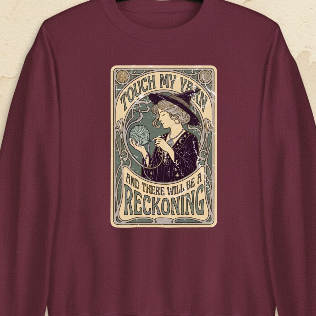 A Reckoning Maroon Sweatshirt.jpg