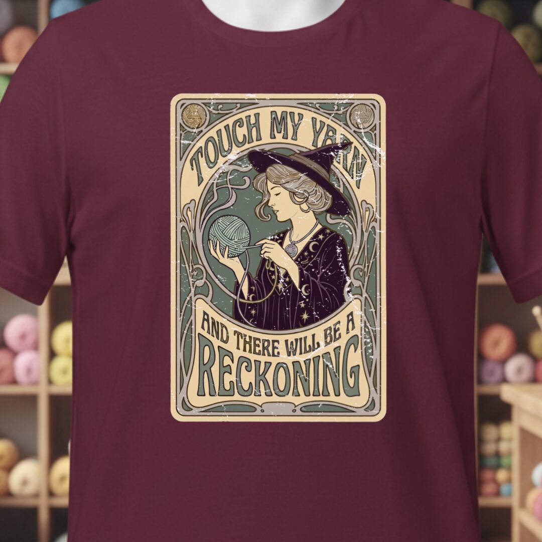 A Reckoning T-Shirt Maroon t-shirt