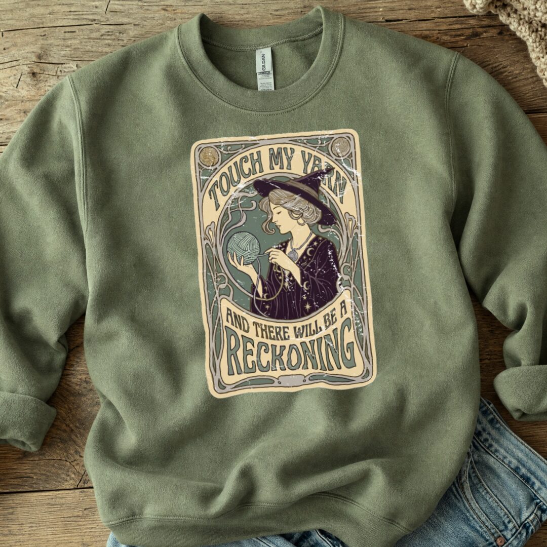 A Reckoning Sweatshirt Military Green t-shirt