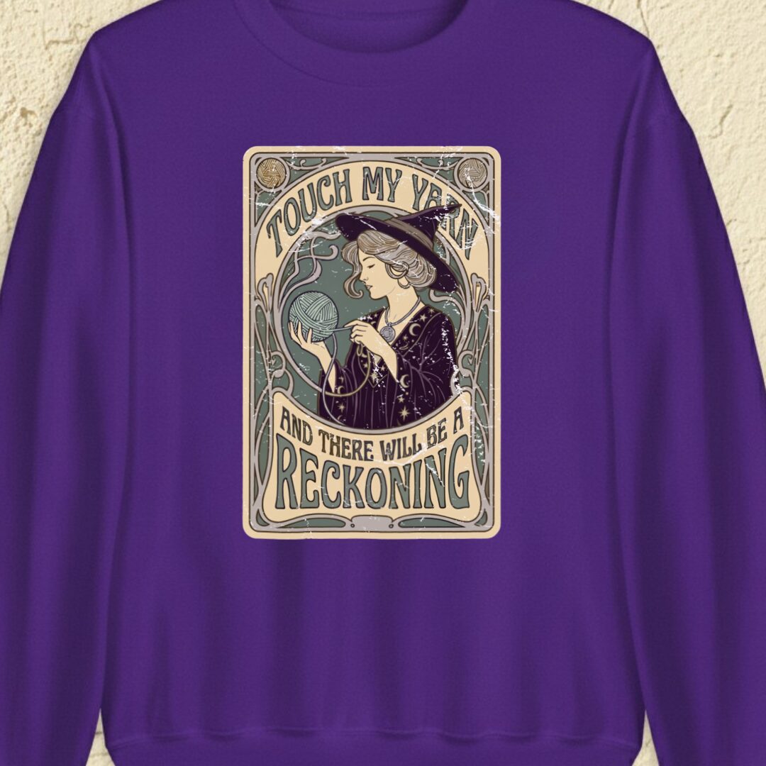 A Reckoning Purple Sweatshirt.jpg