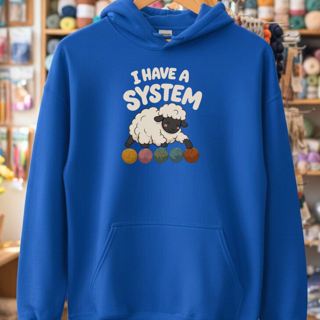 A System Hoodie Royal t-shirt