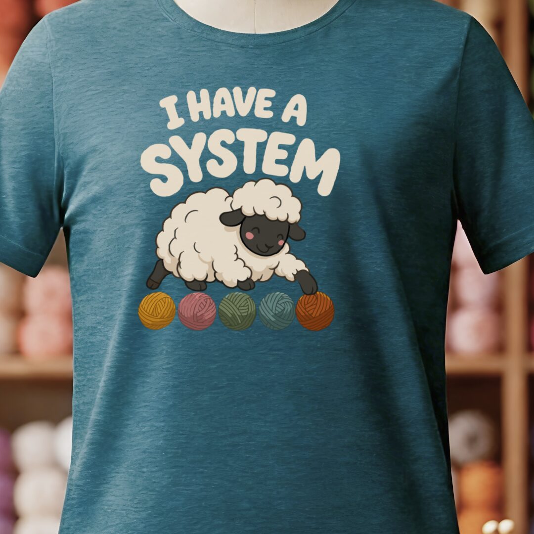 A System T-Shirt Teal Blue t-shirt