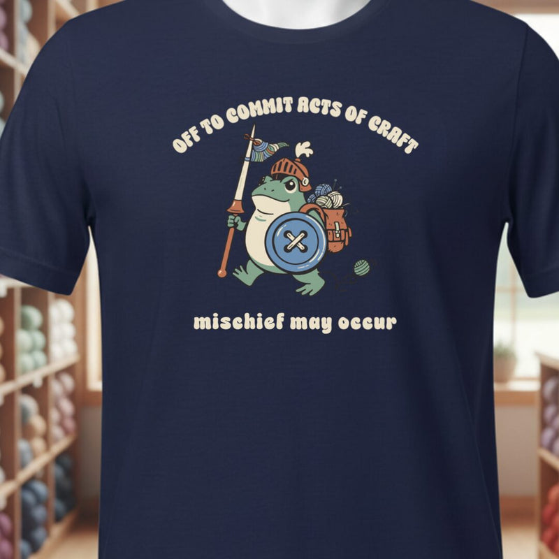 Acts Of Craft T-Shirt Navy t-shirt