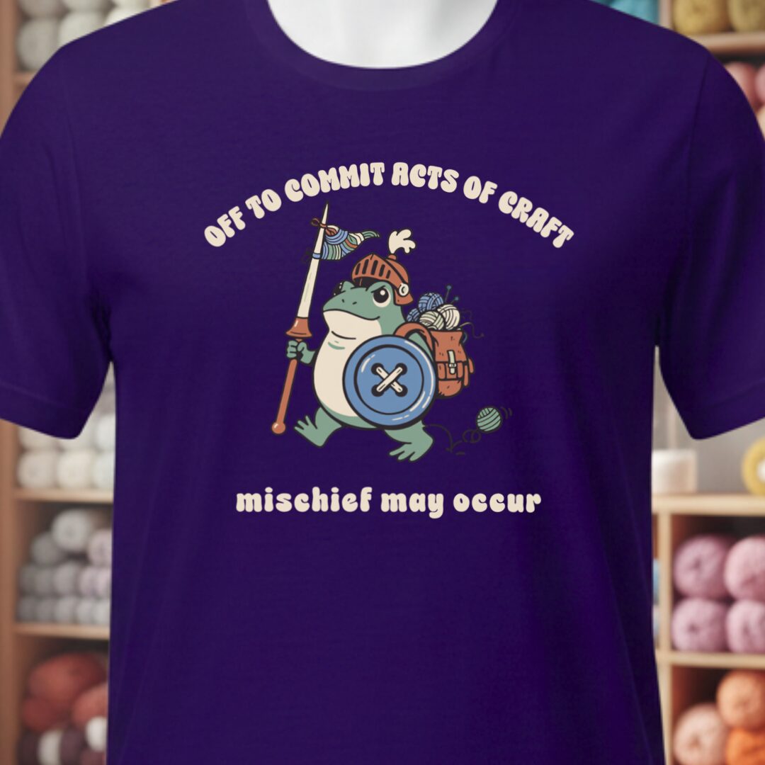 Acts Of Craft T-Shirt Purple t-shirt