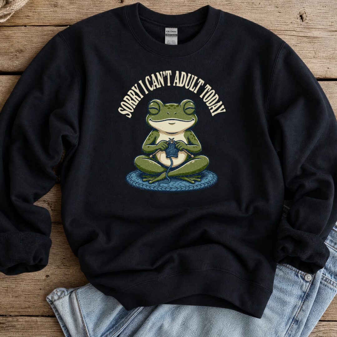 Adult Today Black Sweatshirt.jpg