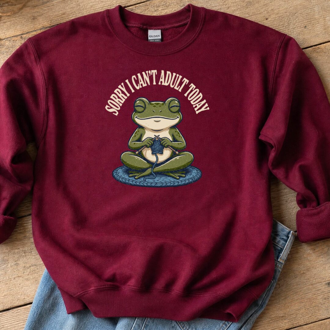 Adult Today Maroon Sweatshirt.jpg