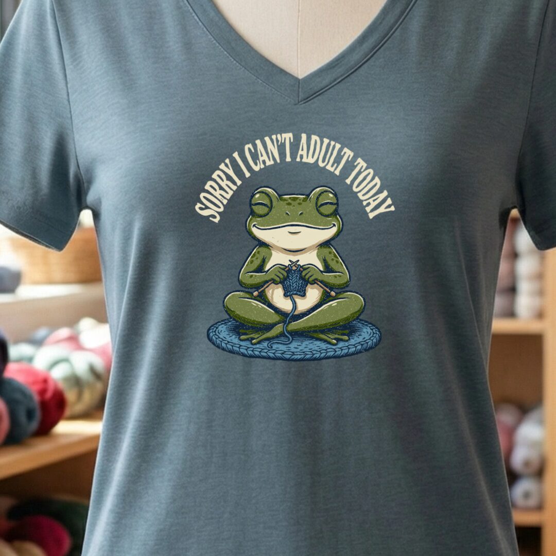 Adult Today Slate V Neck.jpg