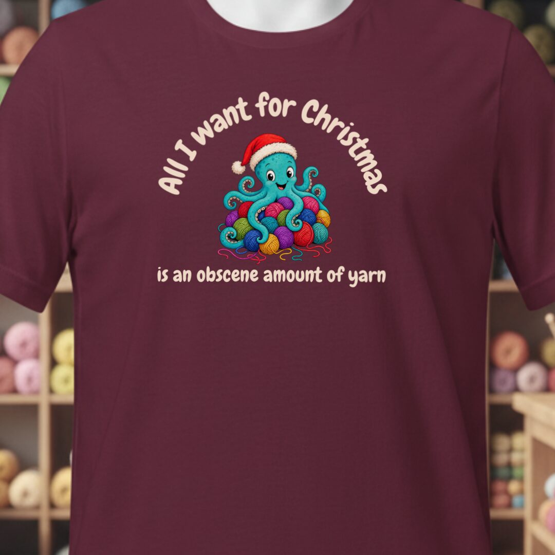 All I Want T-Shirt Maroon t-shirt