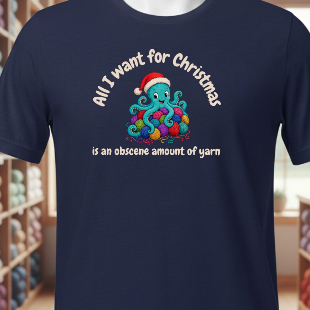 All I Want T-Shirt Navy t-shirt