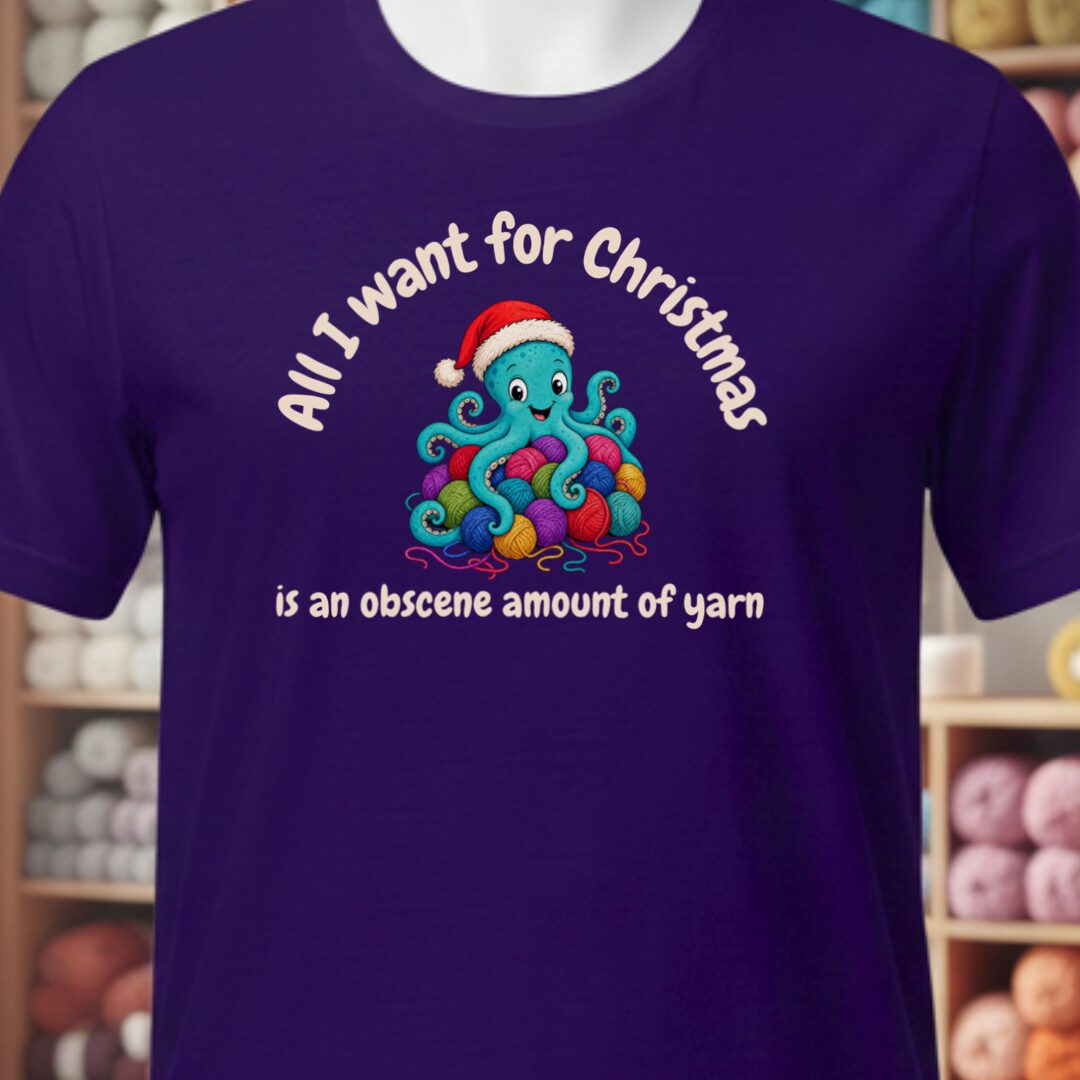 All I Want T-Shirt Purple t-shirt