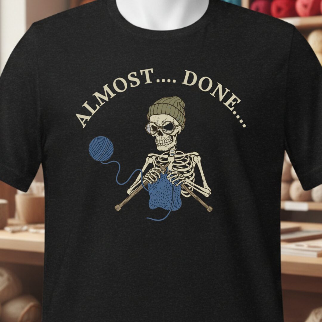 Almost Done T-Shirt Black t-shirt