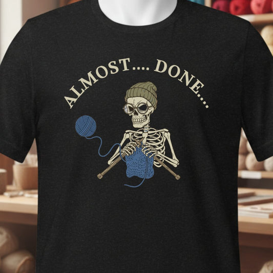 Almost Done T-Shirt Black t-shirt