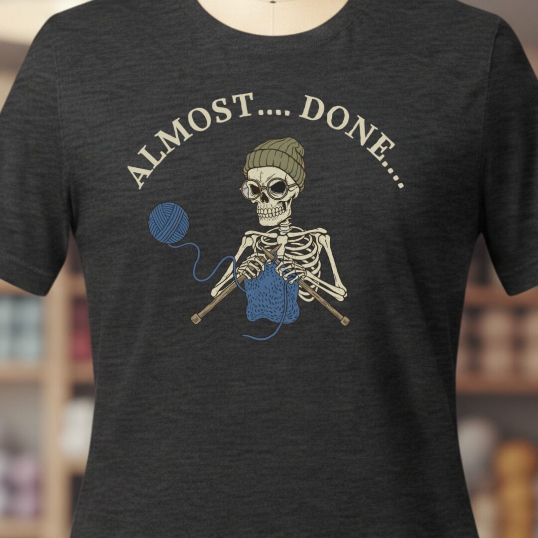 Almost Done T-Shirt Dark Grey t-shirt