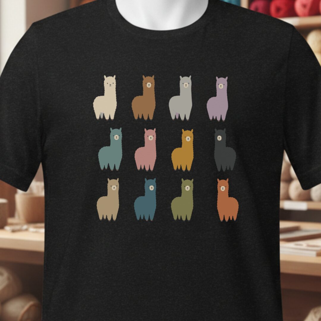 Alpacas T-Shirt Black t-shirt