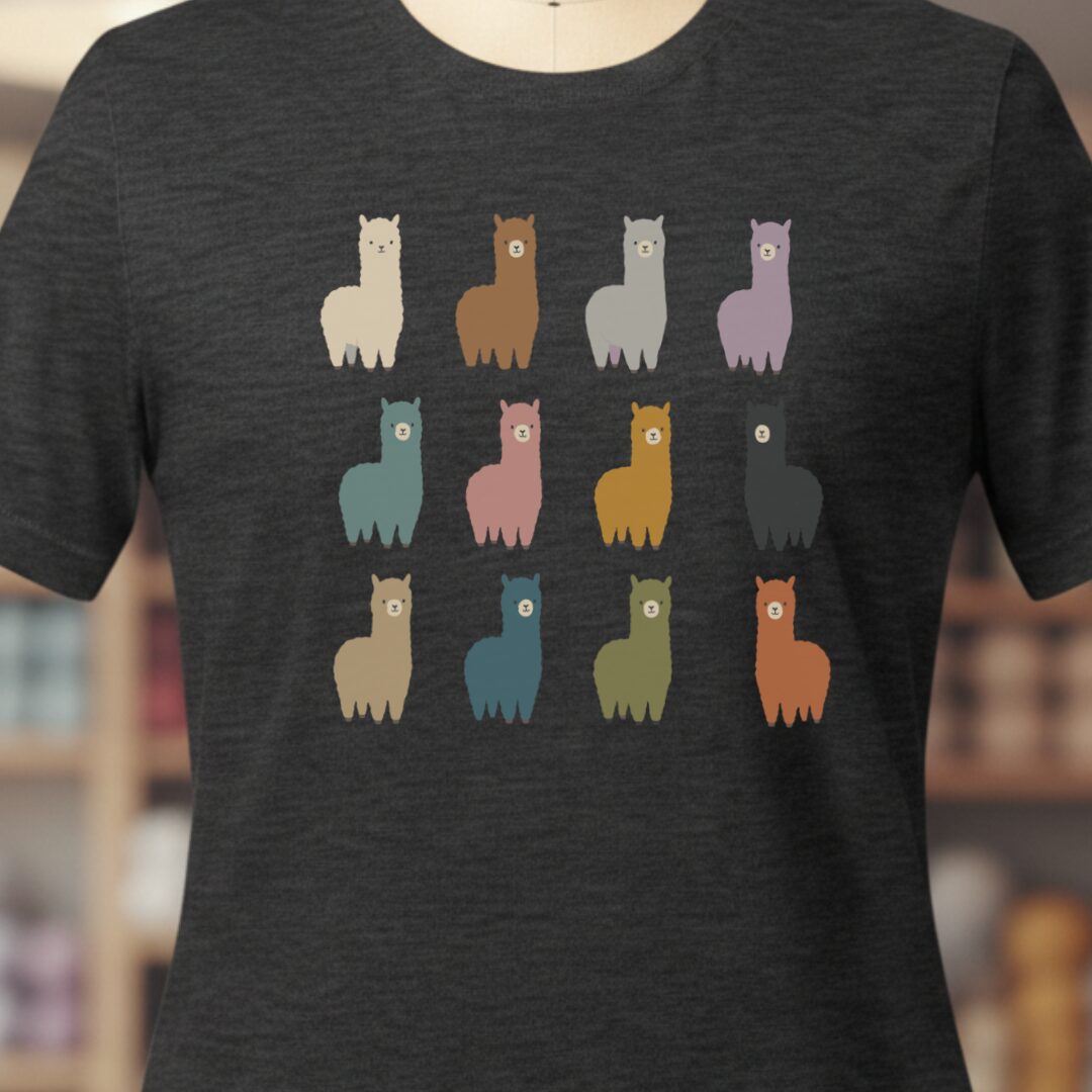 Alpacas T-Shirt Dark Grey t-shirt