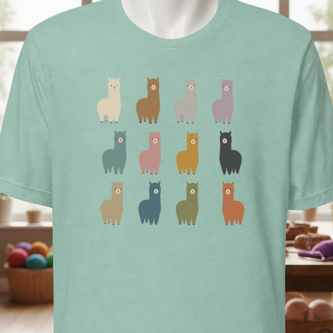 Alpacas T-Shirt Sea Breeze t-shirt