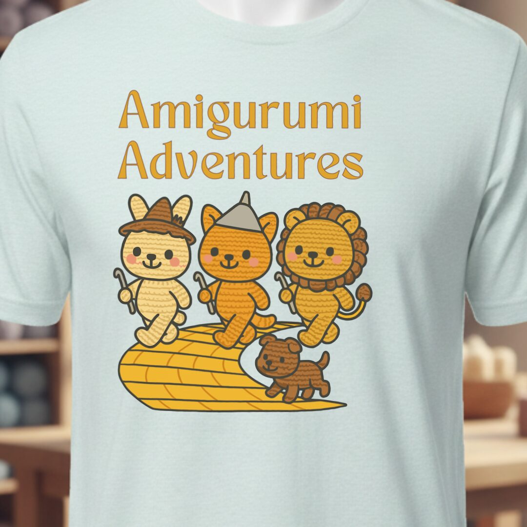 Amigurumi Adventures T-Shirt Ice Blue t-shirt
