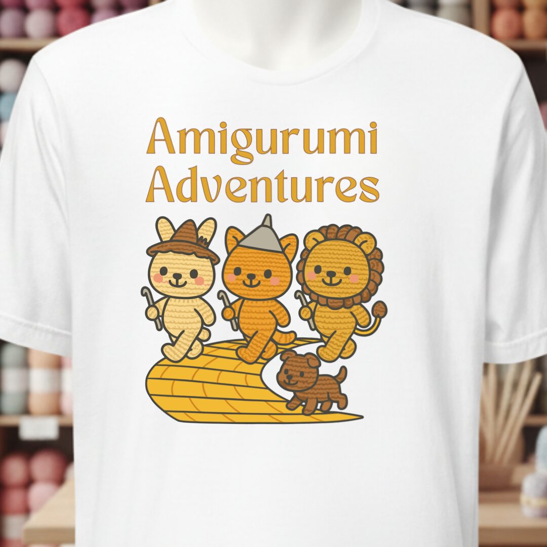 Amigurumi Adventures T-Shirt White t-shirt