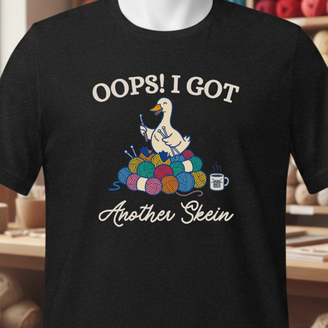 Another Skein T-Shirt Black t-shirt