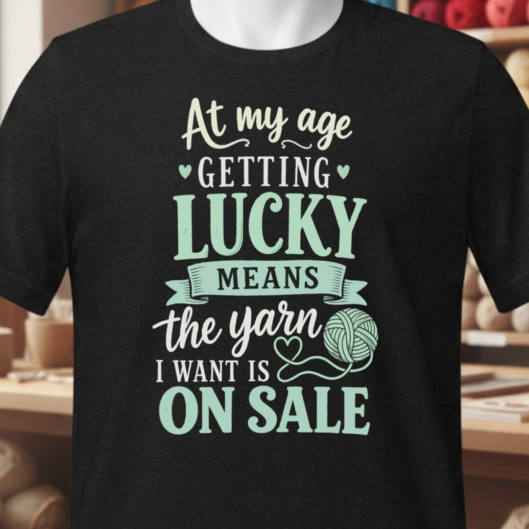 At my Age T-Shirt Black t-shirt
