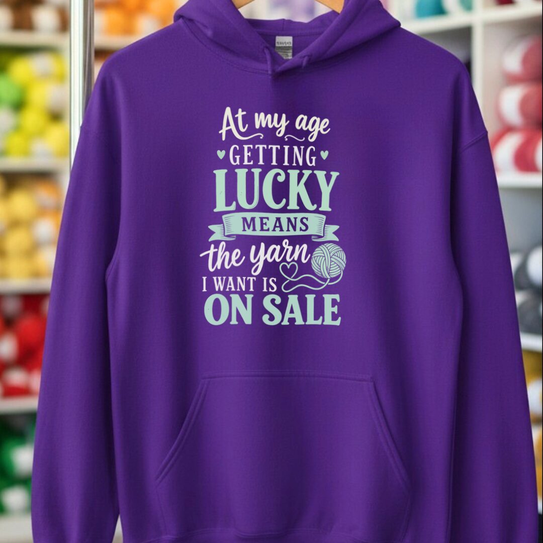 At my Age Hoodie Purple t-shirt