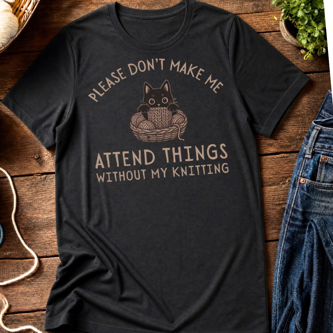 Attend Things Black T-Shirt.jpg