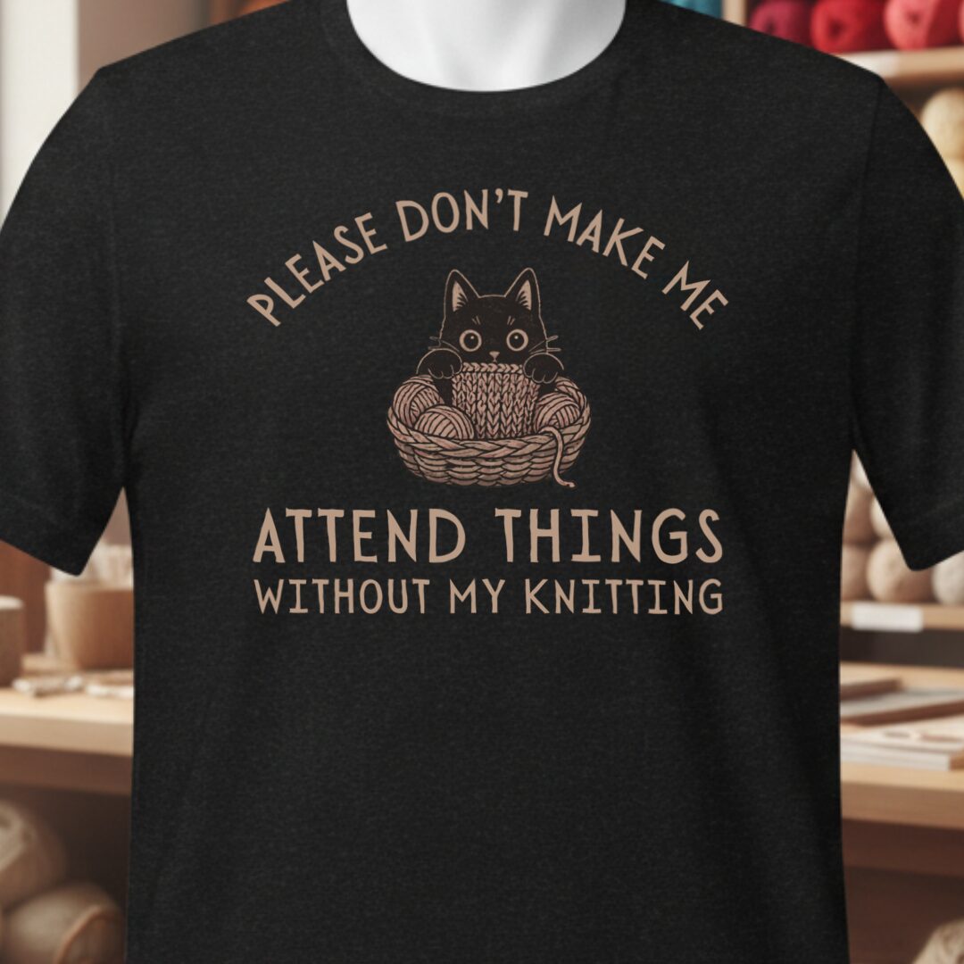 Attend Things T-Shirt Black t-shirt