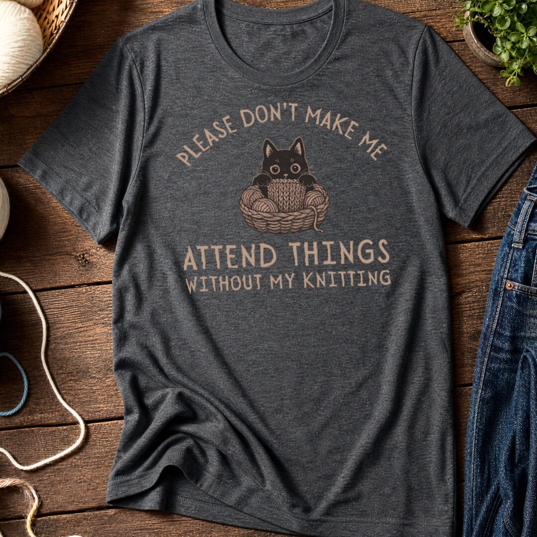 Attend Things Dark Grey T-Shirt.jpg