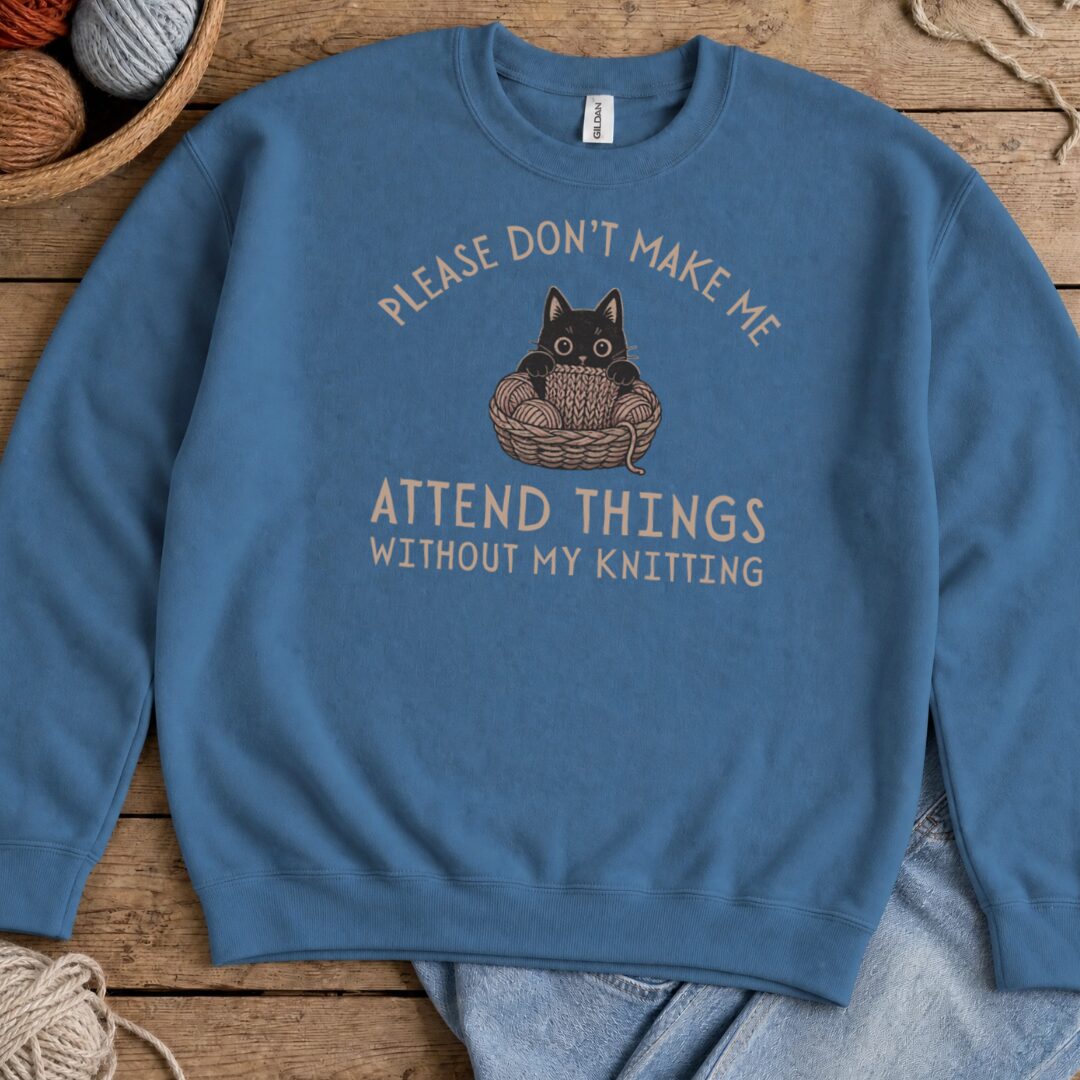 Attend Things Indigo Blue Sweatshirt.jpg