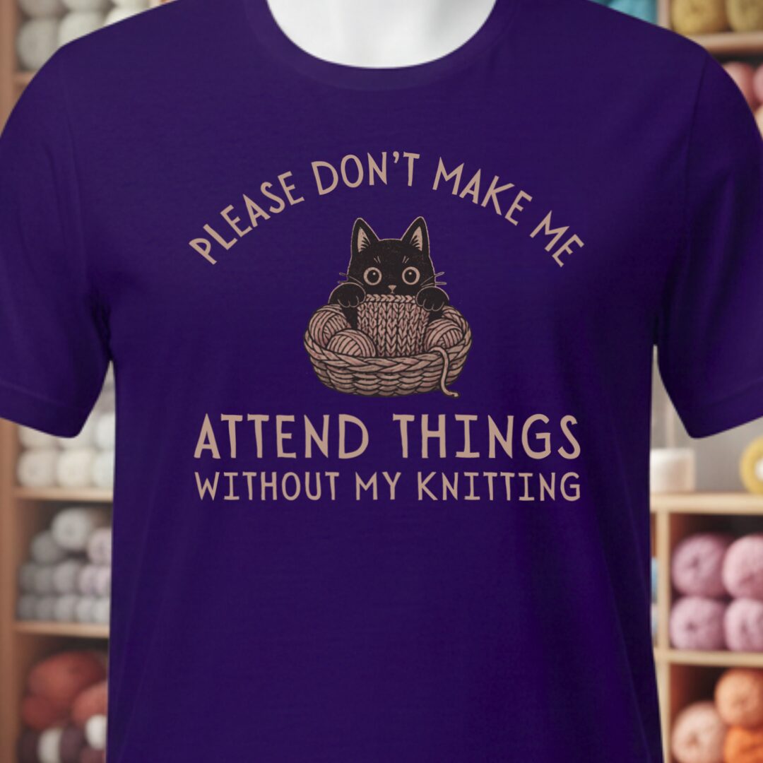 Attend Things T-Shirt Purple t-shirt