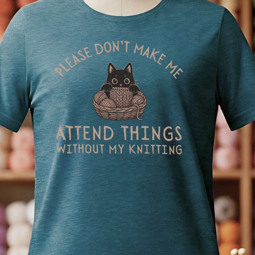 Attend Things T-Shirt Teal Blue t-shirt