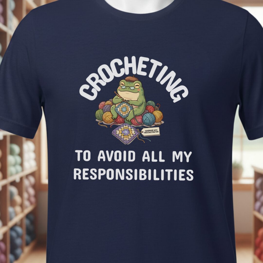Avoid Responsibilities T-Shirt Navy t-shirt