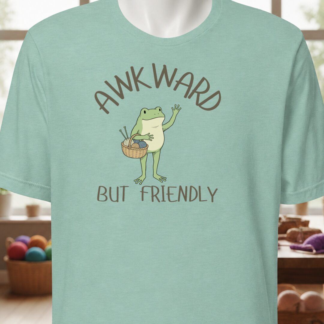 Awkward But Friendly T-Shirt Sea Breeze t-shirt
