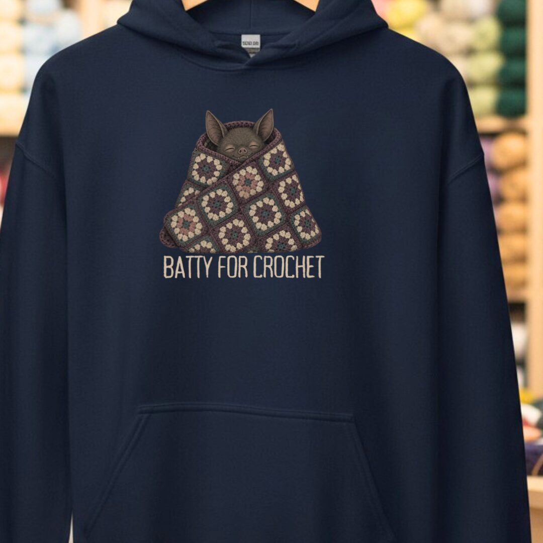 Batty For Crochet Navy Hoodie.jpg