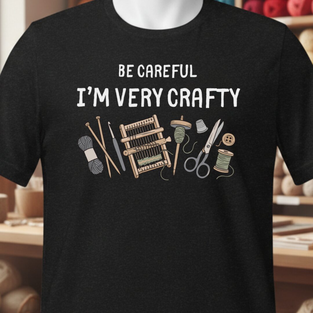 Be Careful T-Shirt Black t-shirt