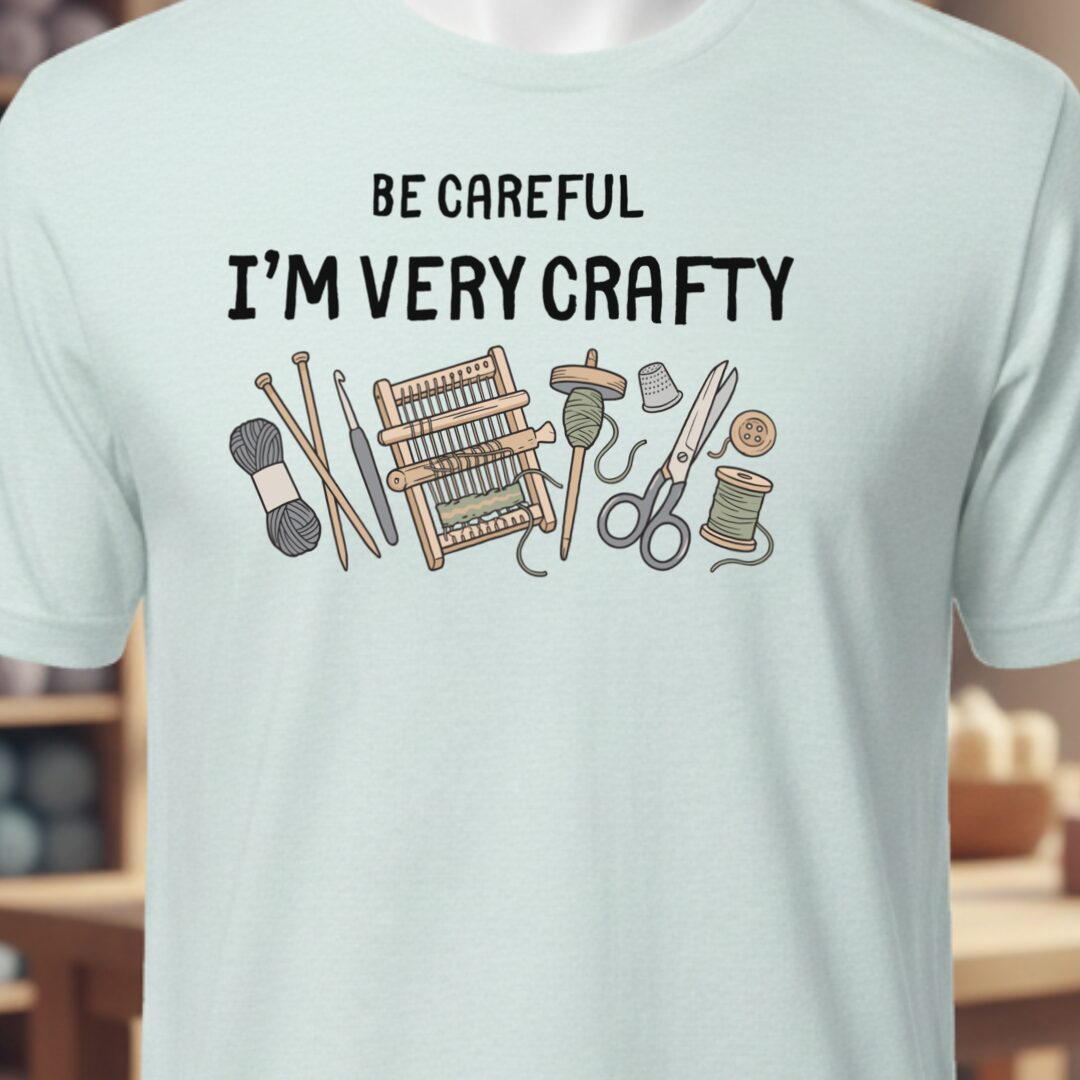 Be Careful T-Shirt Ice Blue t-shirt