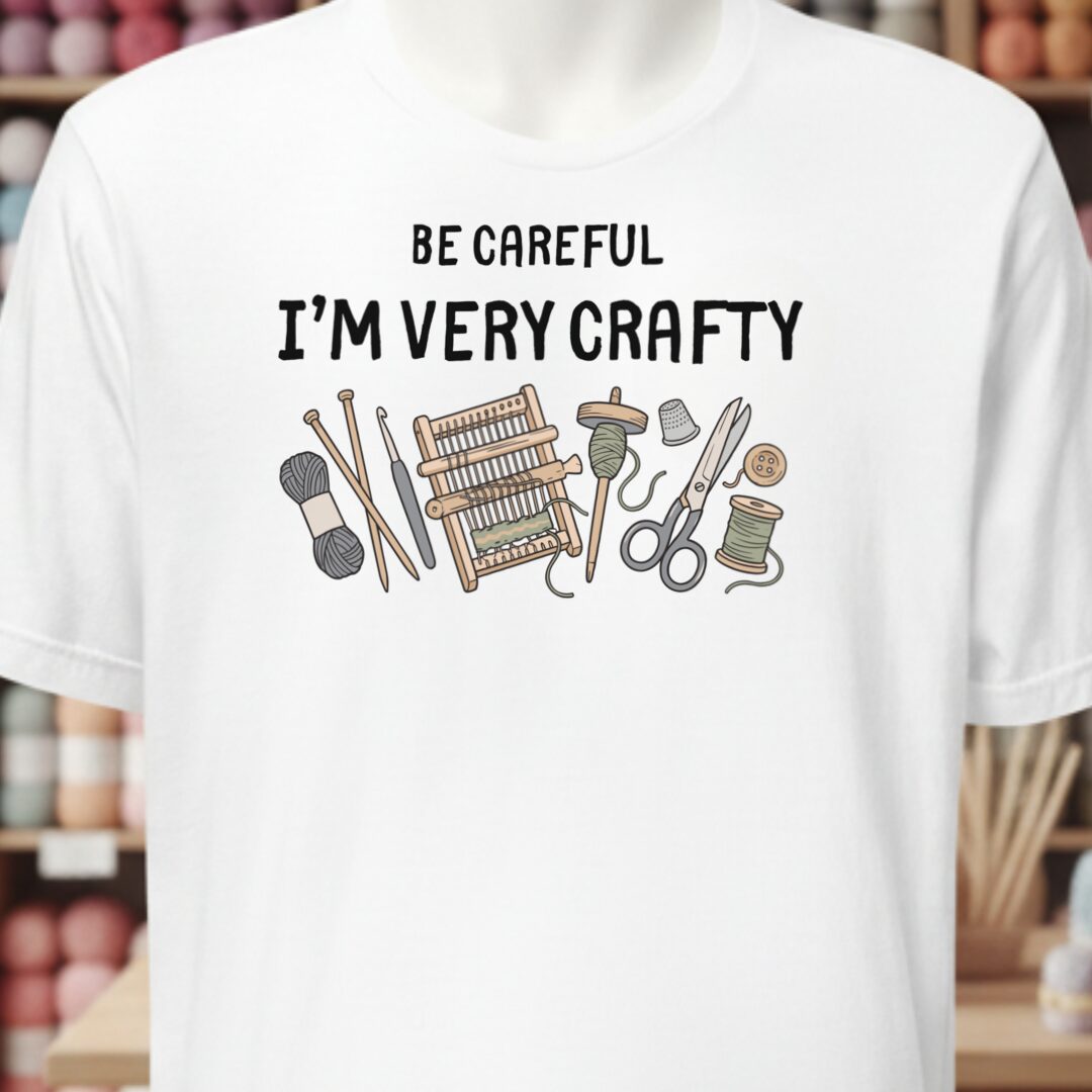 Be Careful T-Shirt White t-shirt