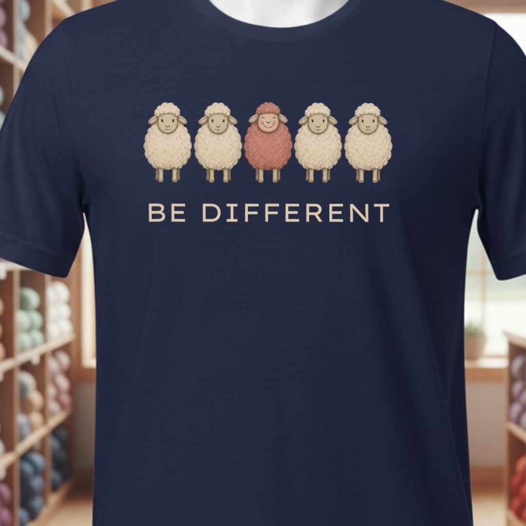 Be Different Navy T-Shirt.jpg