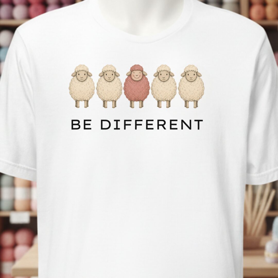 Be Different White T-Shirt.jpg